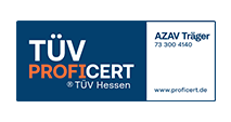 Logo TÜV ProfiCert Hessen - AZAV Träger
